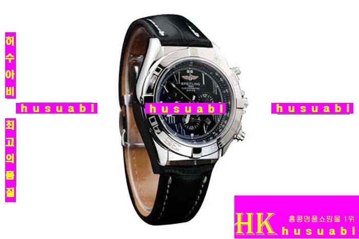 브라이틀링 슈퍼오션 헤리티지 가죽 벤드 Breiting 남성시계 명품브랜드시계 Replica Breitling Chronomat B01 Japanese Quartz Movement black leather strap Mens watch 58 x 46 mm bl169