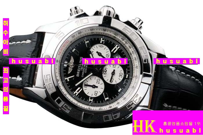 브라이틀링 슈퍼오션 헤리티지 가죽벤드Breiting 남자명품시계 Replica Breitling Certified Black leather bracelet Japanese Quartz Movement Mens watch 58 x 46 mm bl167