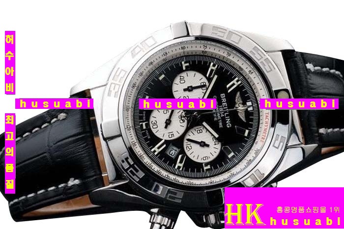 브라이틀링 슈퍼오션 헤리티지 가죽벤드Breiting 남자명품시계 Replica Breitling Certified Black leather bracelet Japanese Quartz Movement Mens watch 58 x 46 mm bl167