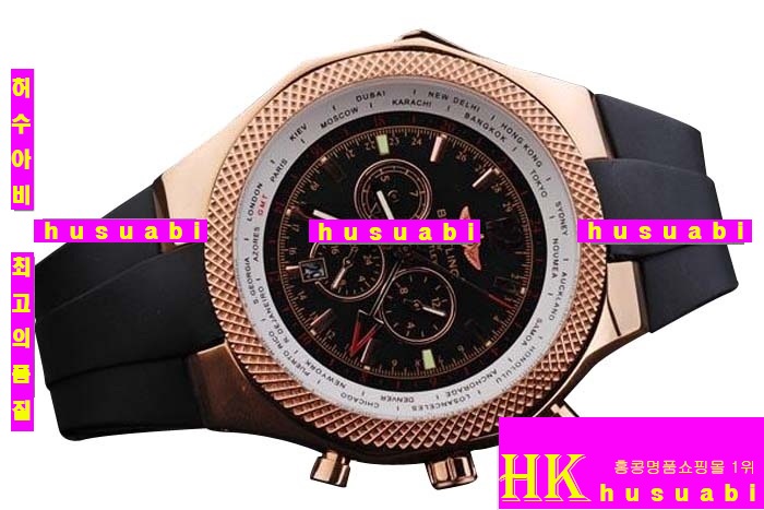 브라이틀링 네비타이머 브라이틀링 남성시계 Breiting 남자시계 명품신상시계 Replica Breitling Bentley Black high-grade rubber bracelet Automatic Movement Mens watch 51 x 53 mm bl123