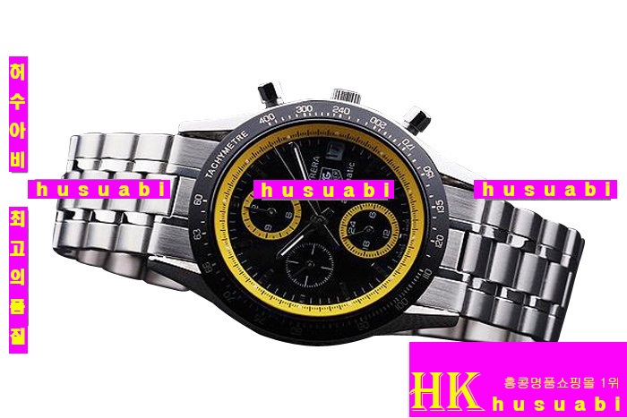 태그호이어 남자시계 Tag Heuer Carrera Stainless steel Japanese Quartz MOVEMENT Crystal Bezel Brown Bracelet 33mm Men tag79
