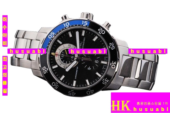 아이더블유씨 시계 IWC 명품남성시계 Replica IWC Schaffhausen Stainless Steel Men Japanese Quartz Movement 44 x 51 mm. YC010-49