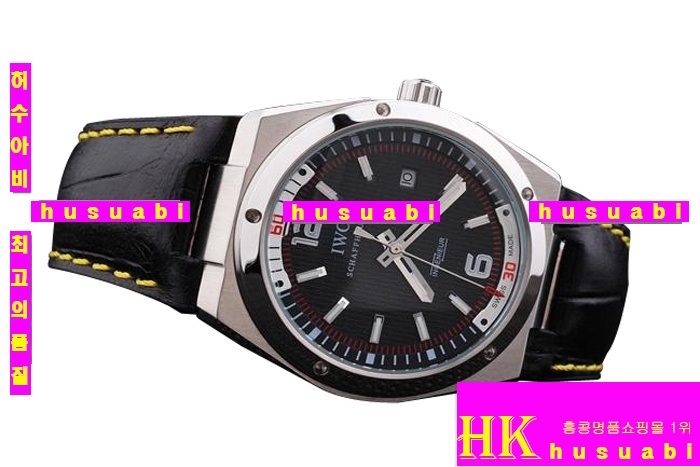 iwc파일럿크로노-아이더블유씨 시계]IWC 남성명품시계 가죽밴드 Replica IWC Schaffhausen Men Stainless Steel Automatic Movement 36 mm. YC010-43