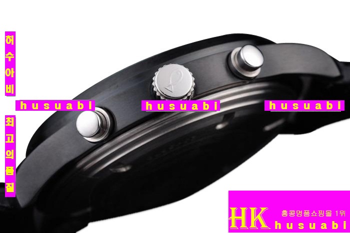 더킹 이승기 시계-iwc 포르투기스- Replica IWC Schaffhausen Black Authentic Leather Automatic Movement 38 mm. YC010-20