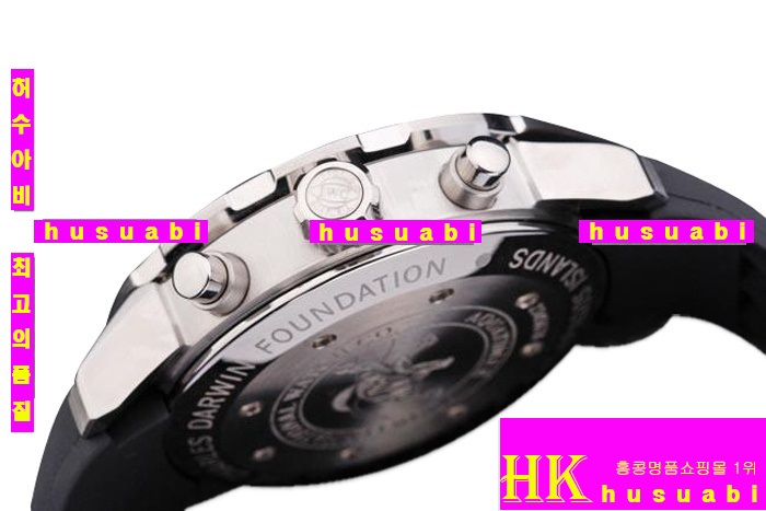 아이더블유씨 남성시계 Replica IWC Schaffhausen Black and Yellow Bezel Japanese Quartz Movement 44 x 51 mm. YC010-18