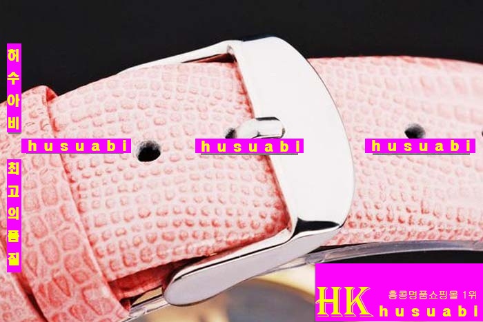 쇼파드 여자시계 Replica Chopard Japanese Quartz MOVEMENT 18k yellow gold Case Bezel Pink Bracelet Women. sa-5