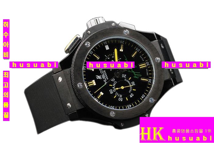 위블로 남자 시계 장동건 시계 Hublot Ayrton Senna Foudroyante Black hb06 men