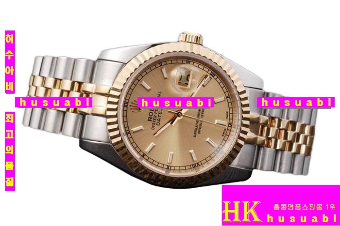 로렉스 Rolex 남자명품시계브랜드 Replica Rolex Datejust Automatic Movement Yellow gold Bezel Men.928117-20