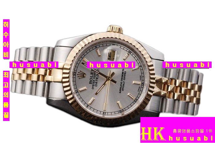 로렉스  Rolex 남성명품브랜드시계 Replica Rolex Datejust Automatic Movement Yellow gold Bezel Black Dial Men.928117-17