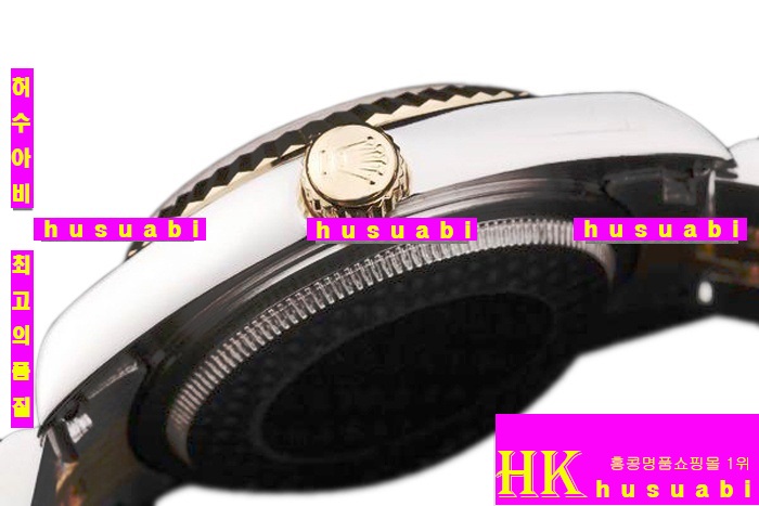 로렉스  Rolex 남성명품브랜드시계 Replica Rolex Datejust Automatic Movement Yellow gold Bezel Black Dial Men.928117-17