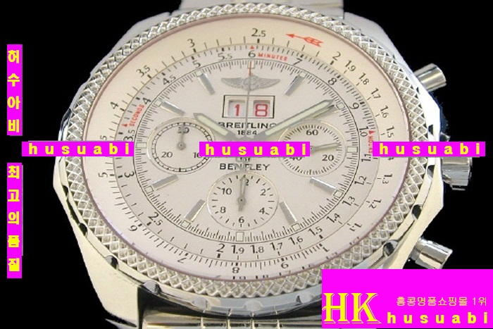 현빈 브라이틀링 네비타이머-브라이틀링 시계BREITLING - 시계 BENTLEY BIG DATE WHITE DIAL