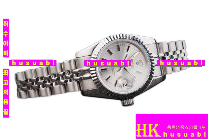 로렉스 여자명품시계 Replica Rolex Datejust Automatic Movement Pure Silver Stainless Women-A1371