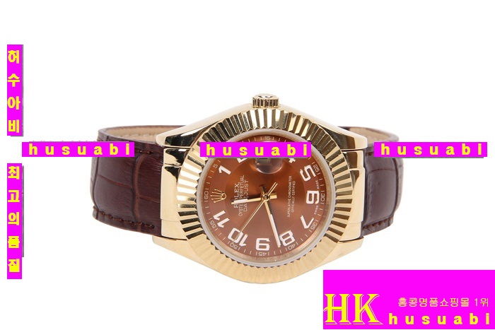 로렉스 남자명품시계 Replica Rolex Datejust Automatic Movement Men 18k Yellow Gold-A1347