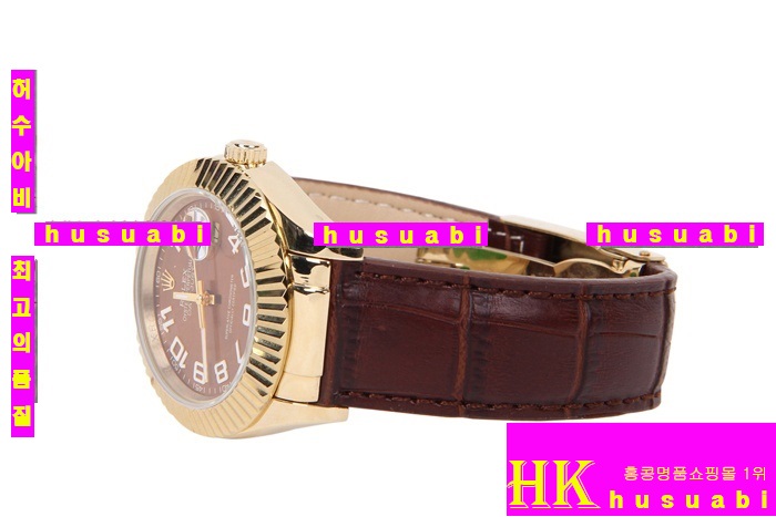 로렉스 남자명품시계 Replica Rolex Datejust Automatic Movement Men 18k Yellow Gold-A1347