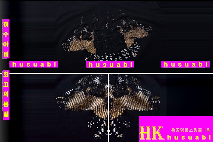 지방시 남여공용 큐빅반팔티 신상 RH7877-10