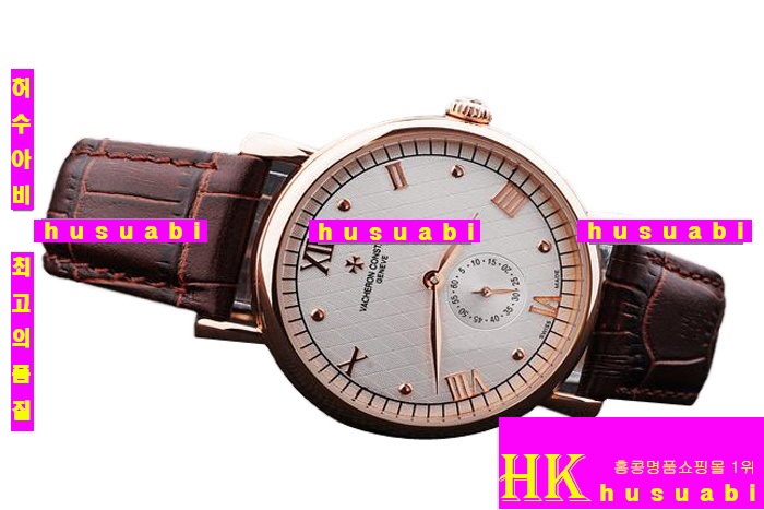 바쉐론콘스탄틴 남자명품시계 Replica Vacheron Constantin Brown Crocodile Leather Strap Automatic Movement 33 mm vc44 A027