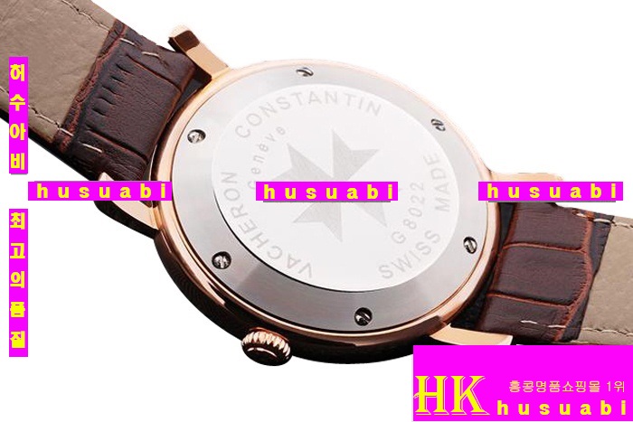바쉐론콘스탄틴 남자명품시계 Replica Vacheron Constantin Brown Crocodile Leather Strap Automatic Movement 33 mm vc44 A027