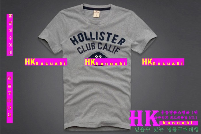 홀리스터 남자 반팔티 HO95562-16