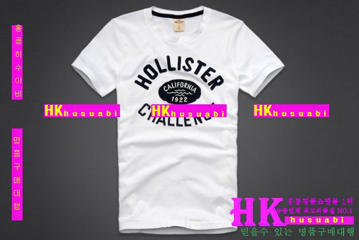 홀리스터 남자 반팔티 HO95562-19