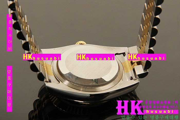 로렉스 남자시계 Replica Rolex Datejust Automatic Movement Yellow gold Bezel Black Dial Men.928117-15
