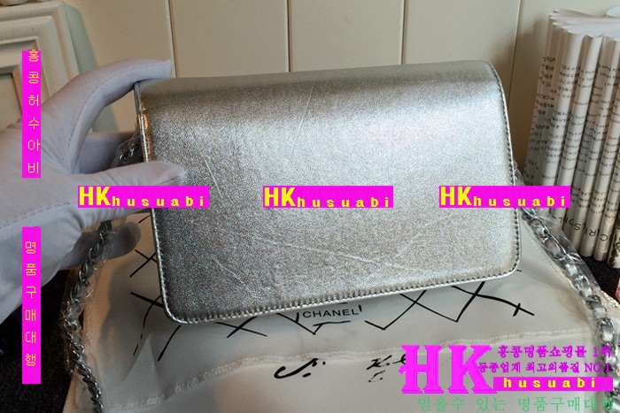 ★정품가죽사용★샤넬 WOC 명품백 램스킨은장 ch9658-2A-1