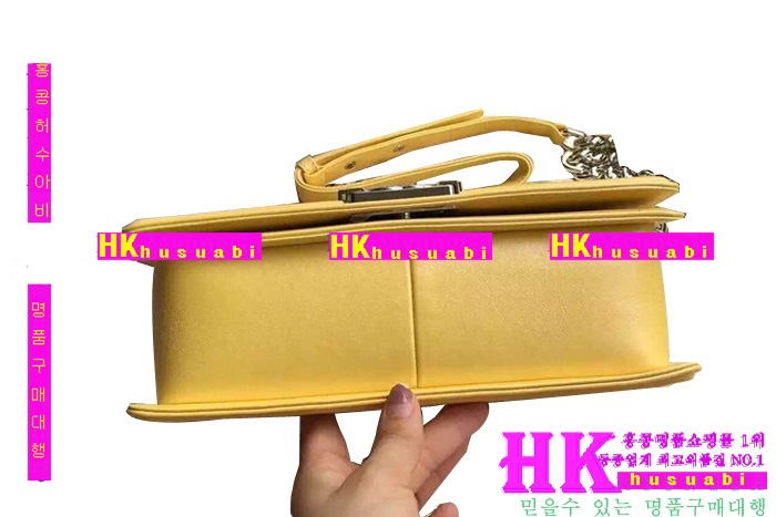 ★정품가죽사용★샤넬 보이백 신상 A67086-116(은장)