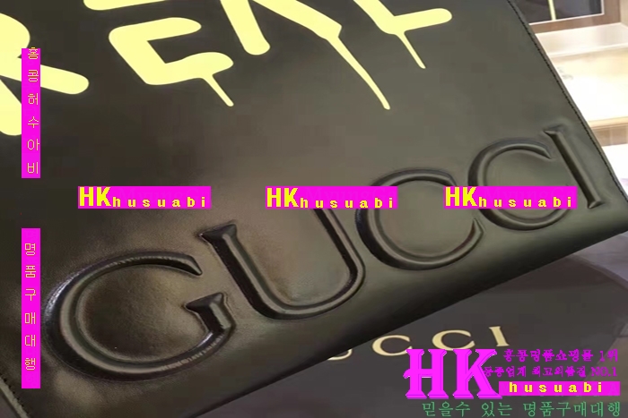NEW 구찌 고스트 가죽 토드백 414476-2