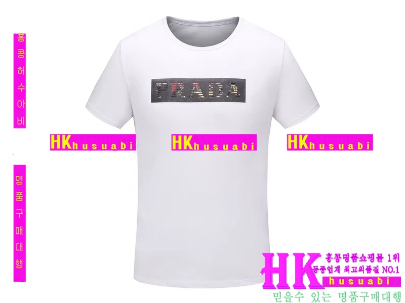 NEW  프라다 신상 남성용 반팔티 PA170517-4