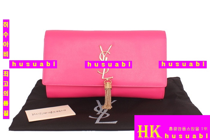 입생로랑 신상 클러치백 핑크 YL234524-5