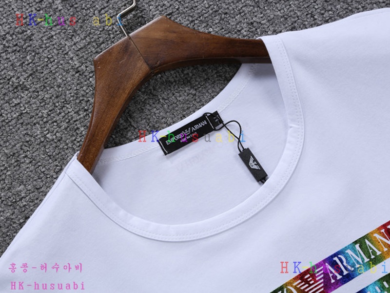 NEW 알마니 신상 남성 반팔티 AR170619-4