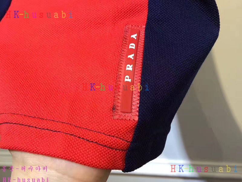 NEW 프라다 신상 남성용 반팔티 PA170622-1