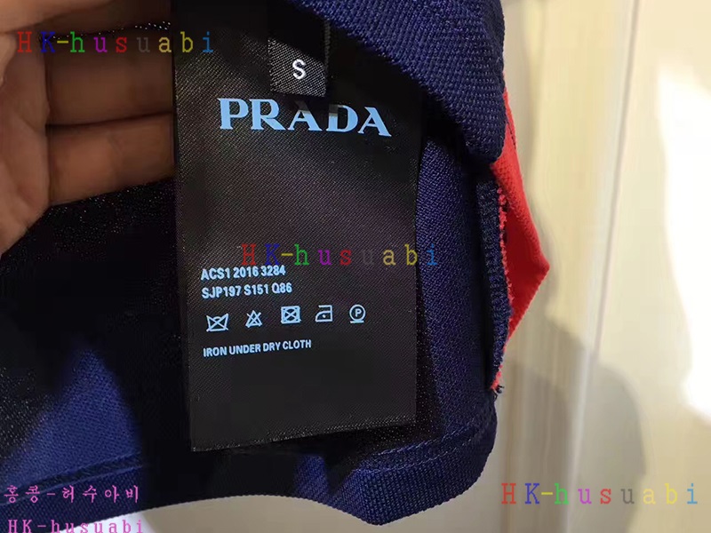 NEW 프라다 신상 남성용 반팔티 PA170622-1