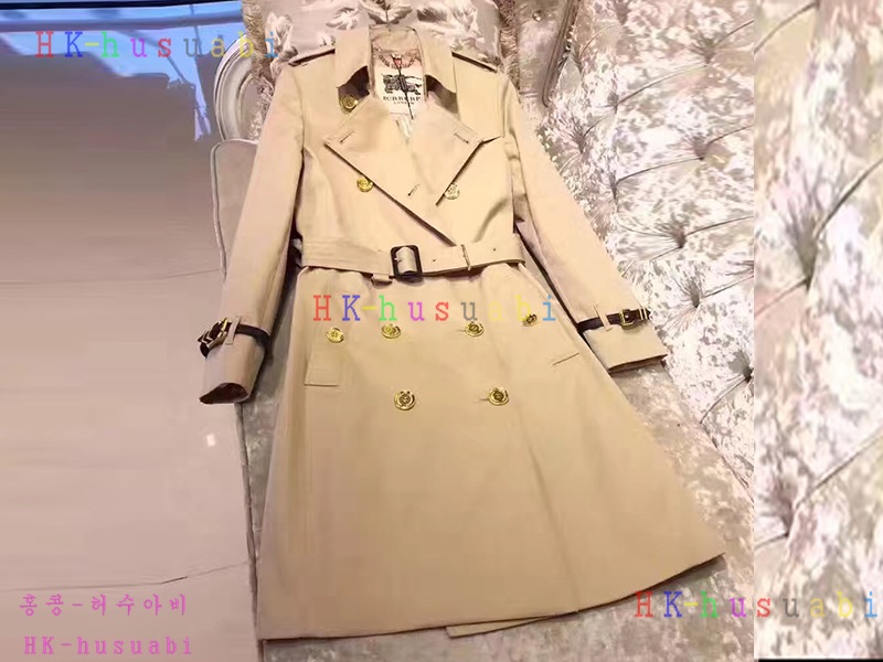  NEW 버버리 브릿 여자 코튼 트윌 트렌치롱코트 BAE0630-52