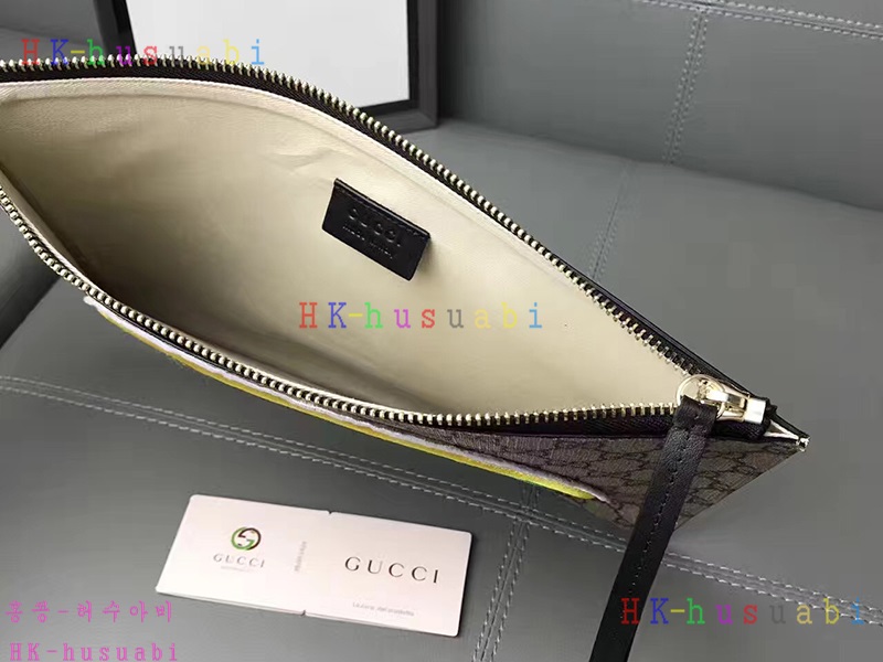 NEW 구찌 레인보우 소프트 GG수프림 클러치백GU476411