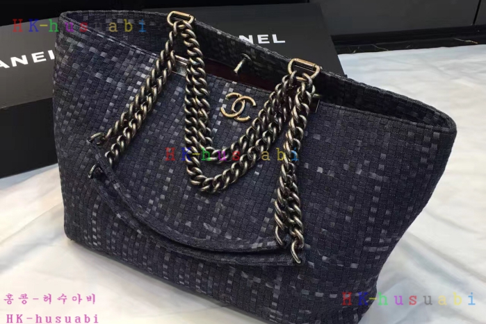 ★미러급★CHANEL 17FW 여성 트위드 토트백F7_F827V_1