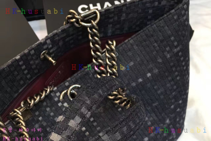 ★미러급★CHANEL 17FW 여성 트위드 토트백F7_F827V_1