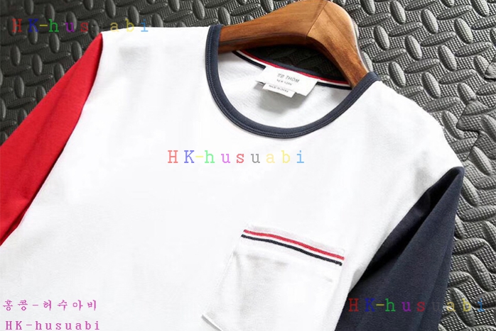 NEW 17F/W 톰브라운 신상 남여공용 면긴팔티 세트 TOM82922