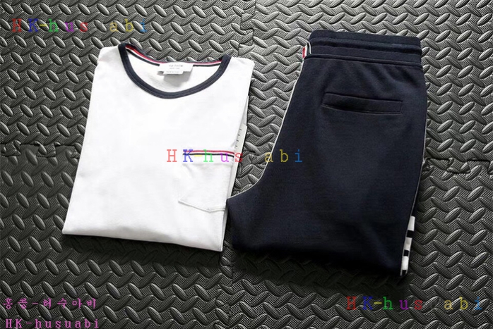 NEW 17F/W 톰브라운 신상 남여공용 면긴팔티 세트 TOM82922