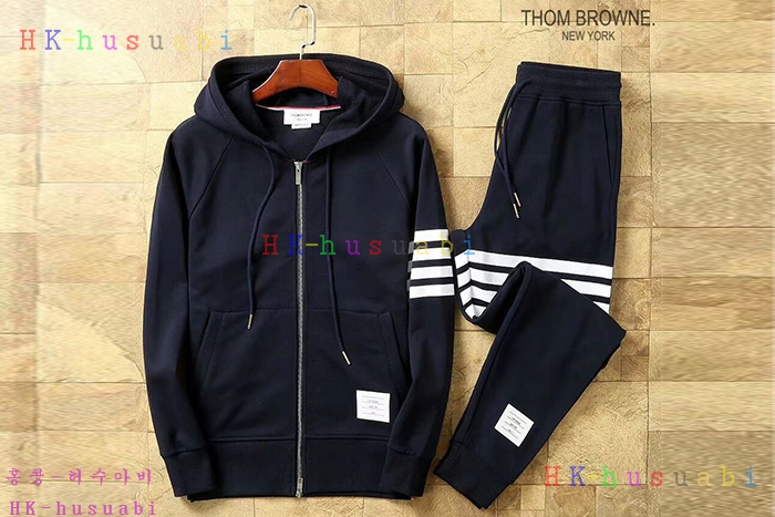 NEW 17F/W 톰브라운 신상 남여공용 면긴팔티 세트2칼라 TOM8292247