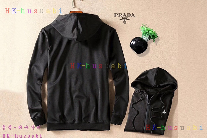 NEW 프라다 남성용 후드집업 P99450