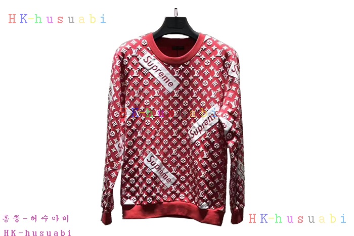 NEW  루이비통  남성용 긴팔티 LV55780