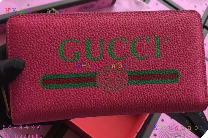 ★미러급★구찌 로고 지퍼 장지갑 GU 496317-2