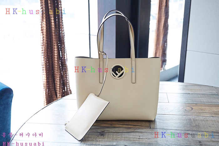 NEW 펜디 로고 쇼퍼백  F 8BH348A0ZGF11CE