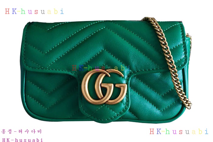 NEW 구찌 GG 마몬트 마틀라세 슈퍼미니 G 476433