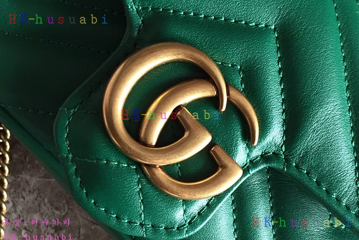 NEW 구찌 GG 마몬트 마틀라세 슈퍼미니 G 476433