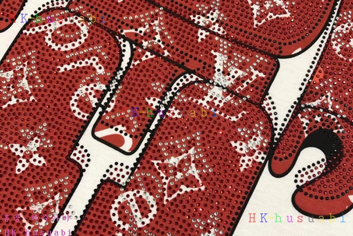NEW 루이비통 슈프림 콜라보 반팔티 SP 69550