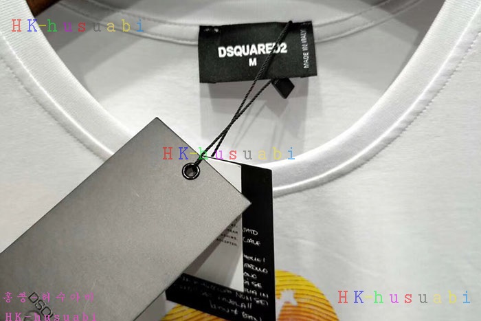 NEW 디스퀘어드 남성용 반팔티 DQ2669