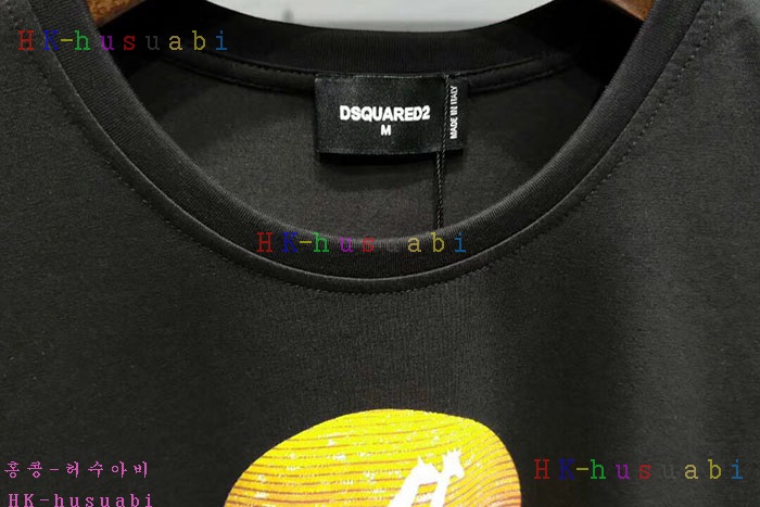 NEW 디스퀘어드 남성용 반팔티 DQ2669