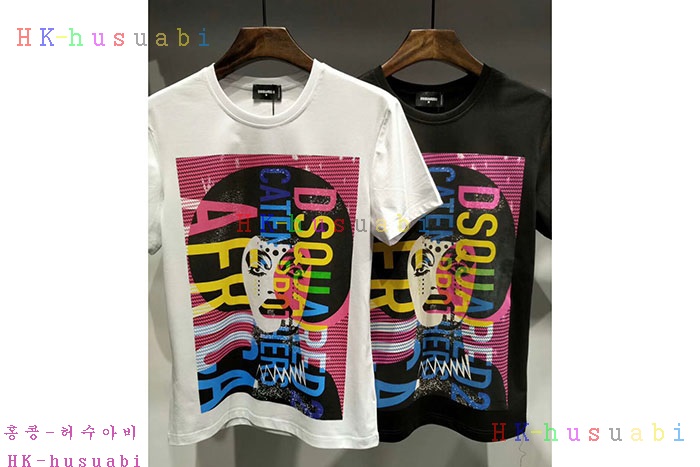 NEW 디스퀘어드 남성용 반팔티 DQ2686
