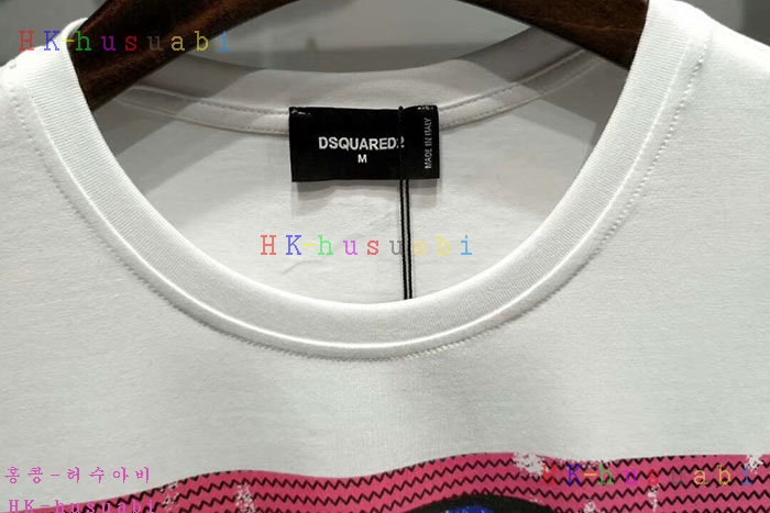 NEW 디스퀘어드 남성용 반팔티 DQ2686